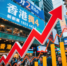 港股市场资金流入趋势示意图