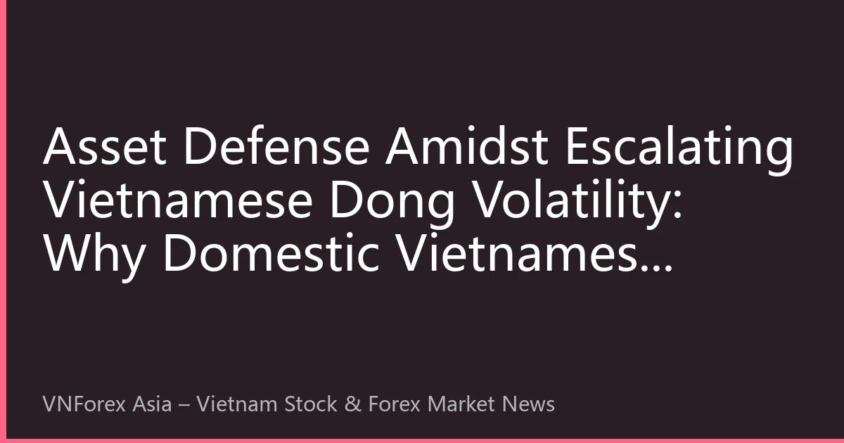 Asset Defense Amidst Escalating Vietnamese Dong Volatility: Why Domestic Vietnamese Capital is Turning to Hong Kong's Stock Market?
