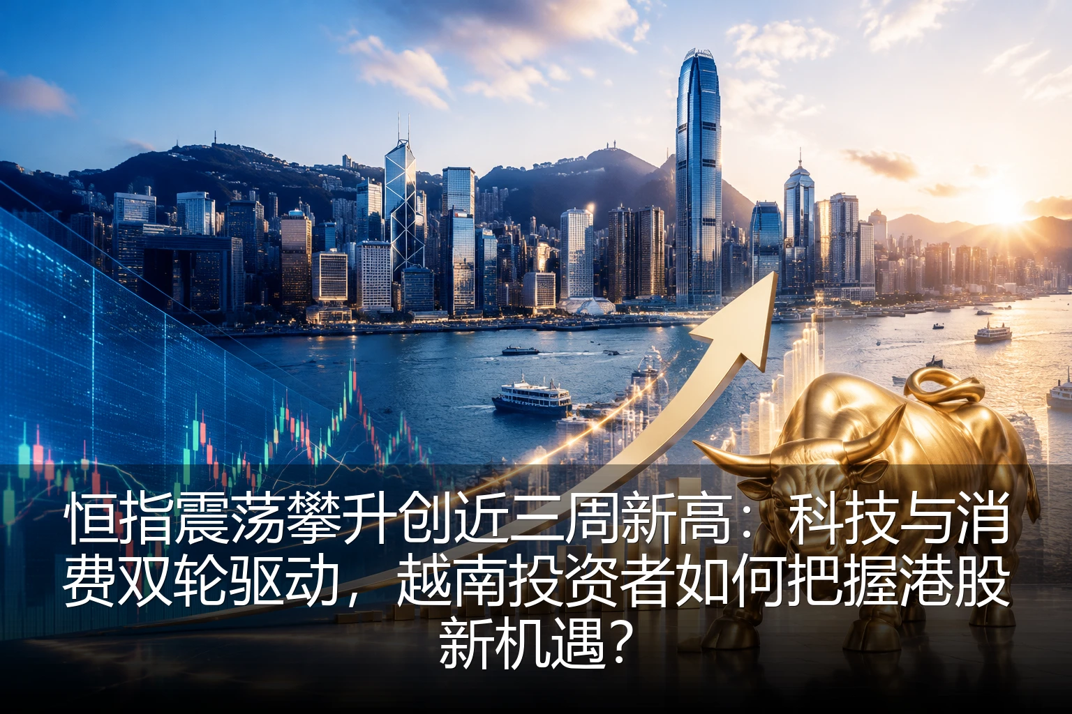 恒指震荡攀升创近三周新高：科技与消费双轮驱动，越南投资者如何把握港股新机遇？